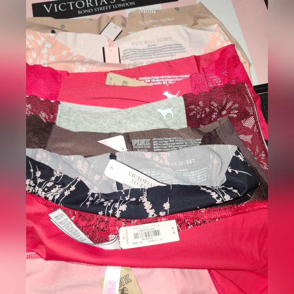 Victoria's Secret PINK Panties Bundle Size Small NWT - Picture 3 of 7